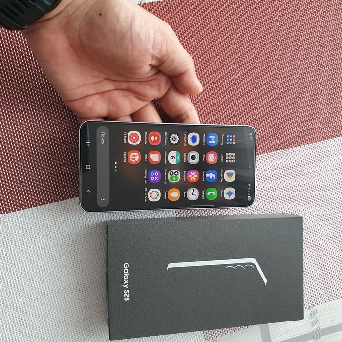Смартфон Samsung s25  12/256gb Kaspi Рассрочка