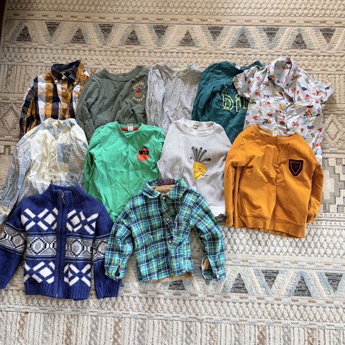 Деьские вещи для мальчика 86-104см