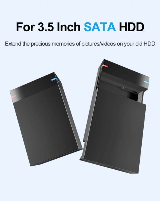 Rack extern HDD carcasa Hard Disk 2.5/3.5 inch SATA III la USB 3.0