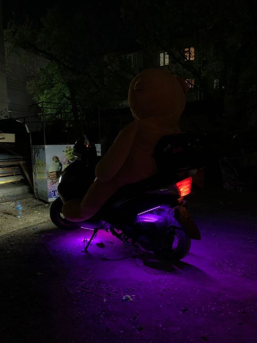 Мопед 125 куб М8 черный