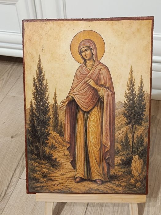Maica Domnului pe muntele Athos