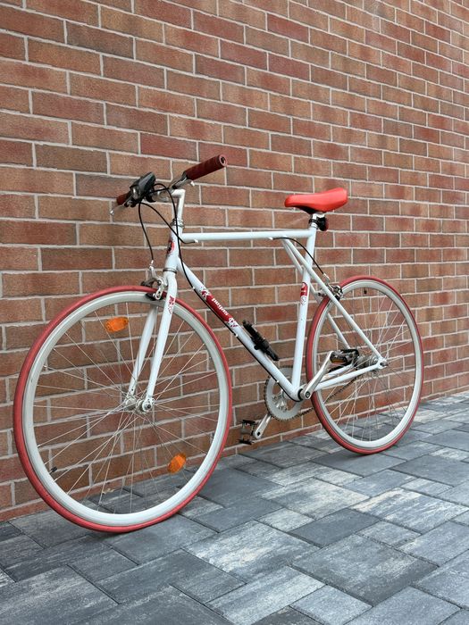 Bicicletă Pegas 3 viteze – stil fixie / city – roți 28”
