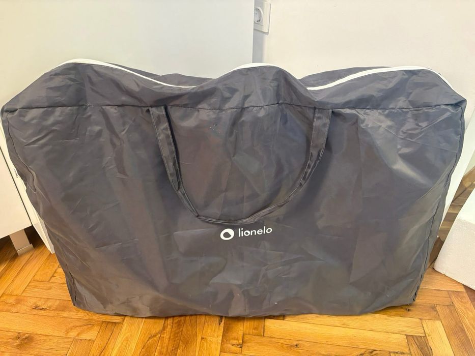 Детска кошара Co-Sleeper с люлка Lionelo Leonie, Grey Sand