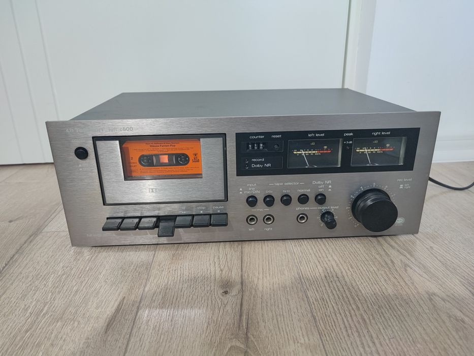 Deck Teleton C500 hifi stereo cassette
