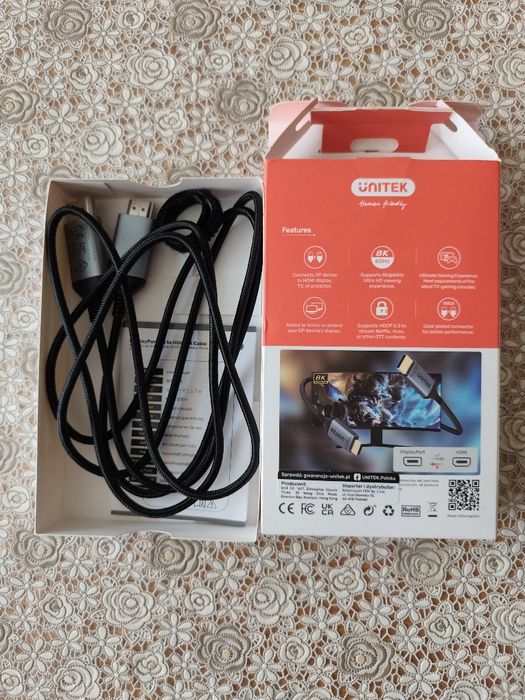 Продавам видео кабел - Unitek V1610A01.