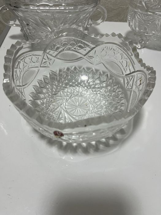 Продам советскую вазу хрустальную