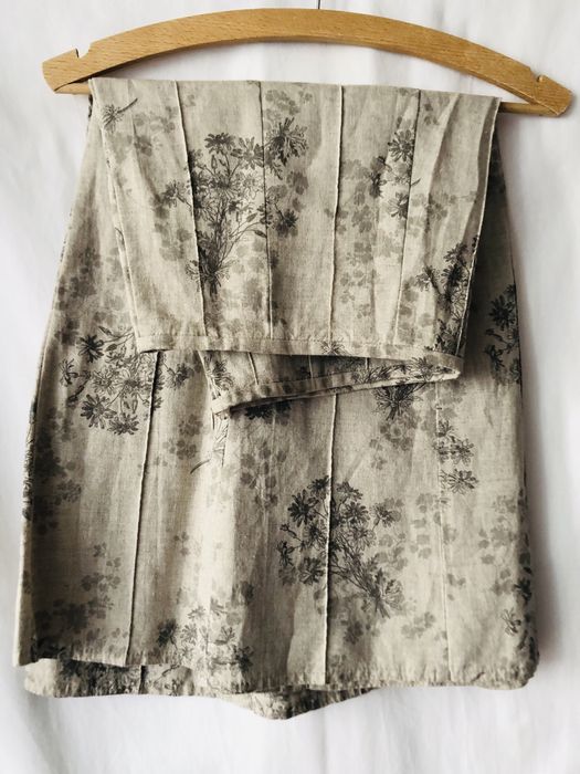 Костюм светлый льняной