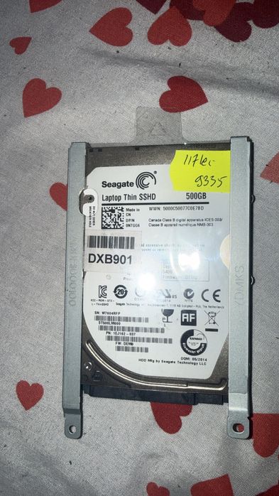 Upgrade laptop SSD 480GB + HDD 500GB rapid SATA