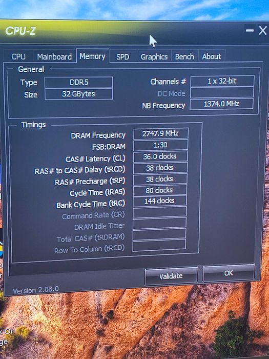 DDR5 RAM Kingston FURY Beast Black RGB 32GB 6000MT/s