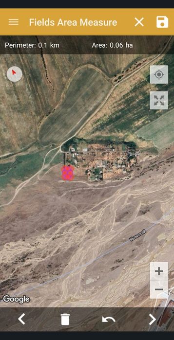 Дала ховли учун ер майдони. Хамма хужжати жойида.