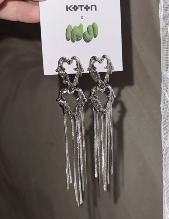 Серьги Koton x inji