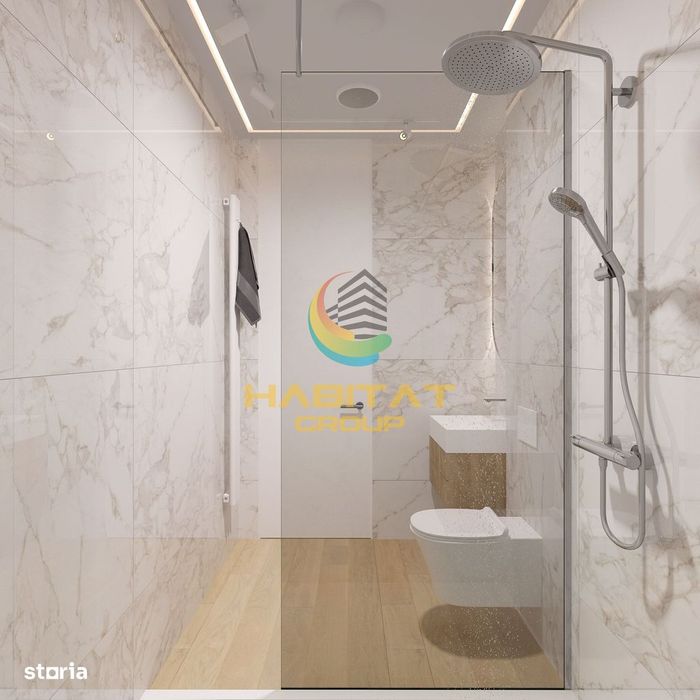 Penthouse cu terasa - Imobil NOU - Unirii - Parcul Carol