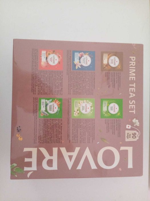 Set Ceai Lovare, cutie sigilată, diverse arome, perfect pentru cadou