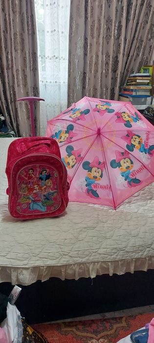 Рюкзак и зонт для девочки