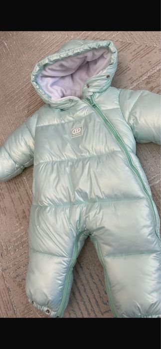 Зимний детский комбинезон