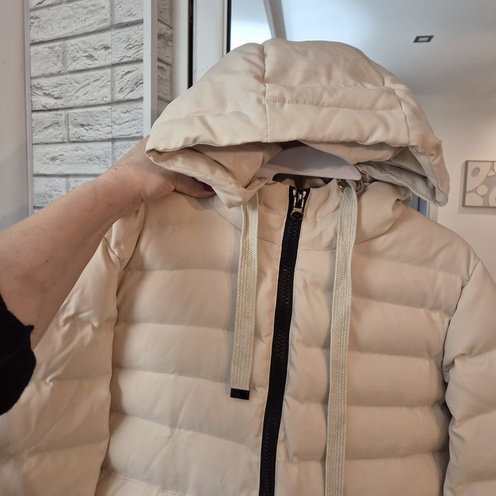 Оригинално дамско яке в цвят Крем/Екрю/Бежово