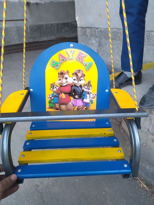 Детские качели (металло каркас)