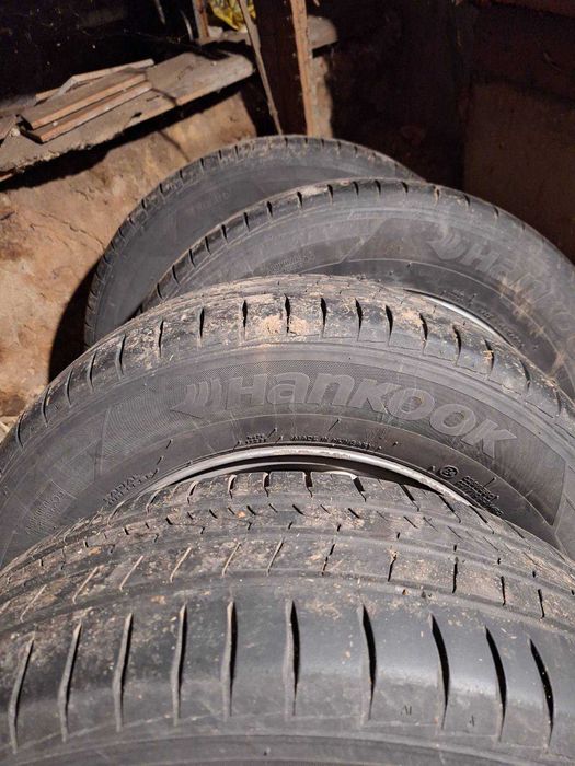 Джанти + Гуми Мерцедес 195/65/R15 летни  4 бр.