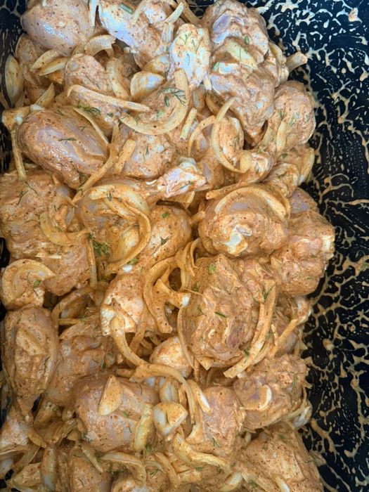 шашлык маринованный