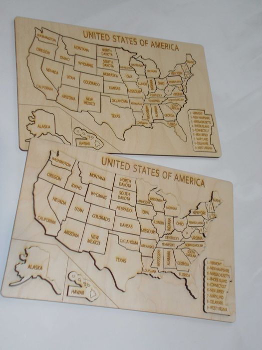 Карта пъзел                                .