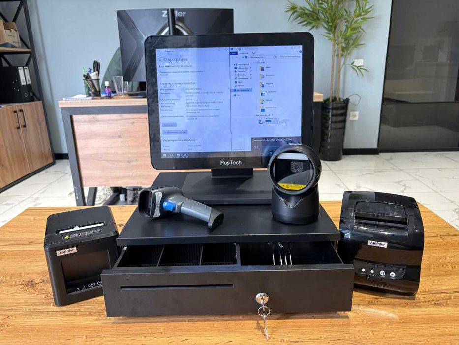 Terminal POS tizimlari (Kassa aparat, sensor, bar kod, printer)