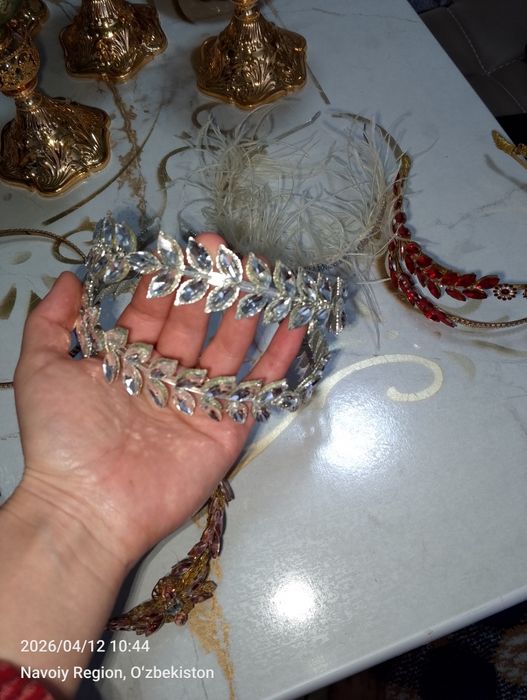 Qizlarimiz uchun diadema qoʻl mehnati sifatli chiroyli zamonaviy