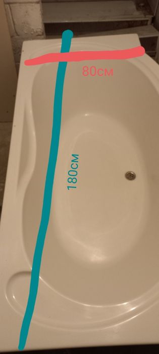 Ванна  акриловая