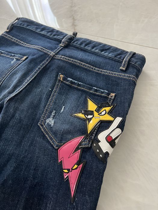 Дамски дънки DSQUARED2, размер 38/S, нови