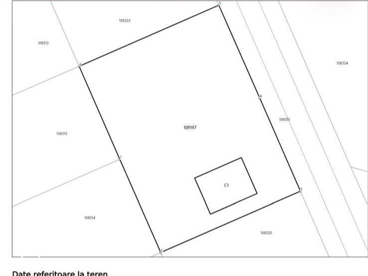 teren de vanzare Techirghiol cu fundatie si autorizatie construire