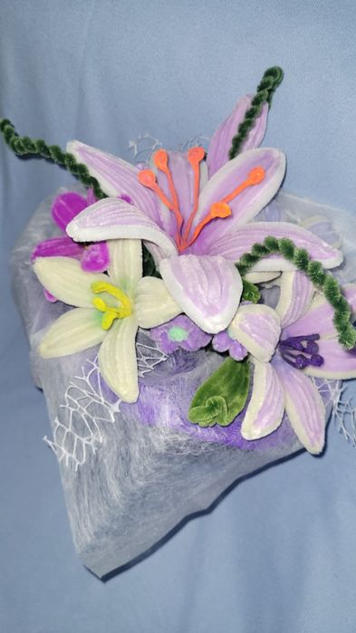 Buchet de flori handmade