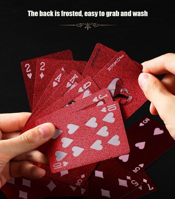 Plastic Poker Karta