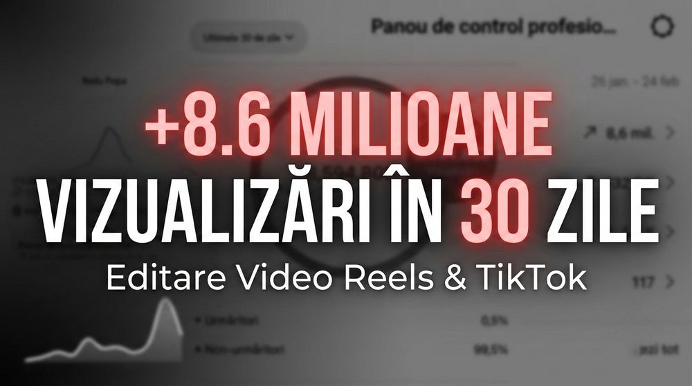 Editare Photo/ Video Reels / TikTok | Creștere Organică & Retenție