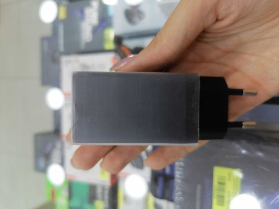 Зарядка Baseus 65 w Gan универсальная, зарядка для ноутбука, телефона
