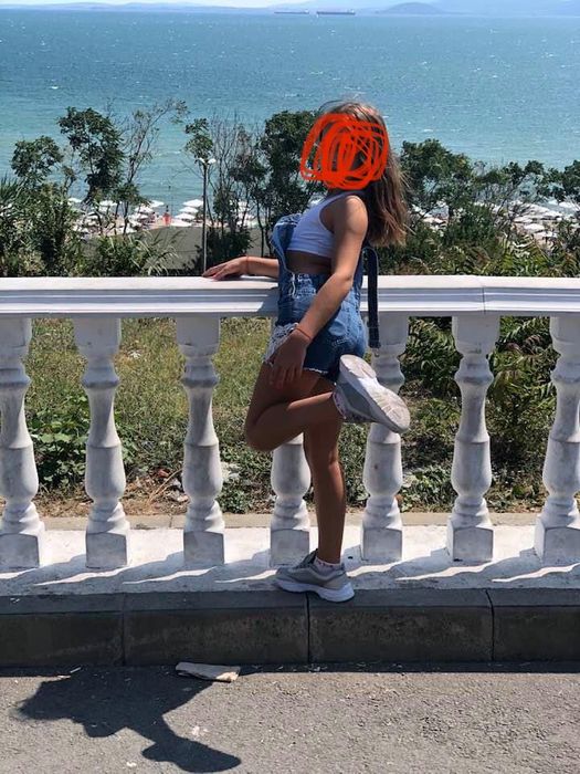 Дънков Гащеризон за момиче  Denim & Co. 9-10 г.