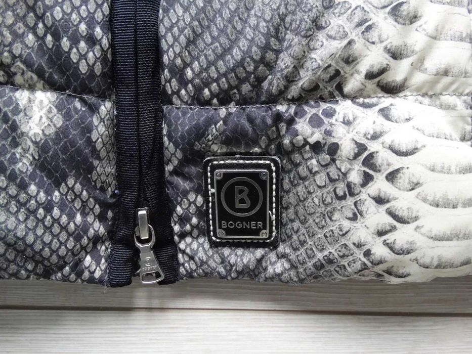 BOGNER Animal Print женски зимен пухен елек пух елече грейка размер 46