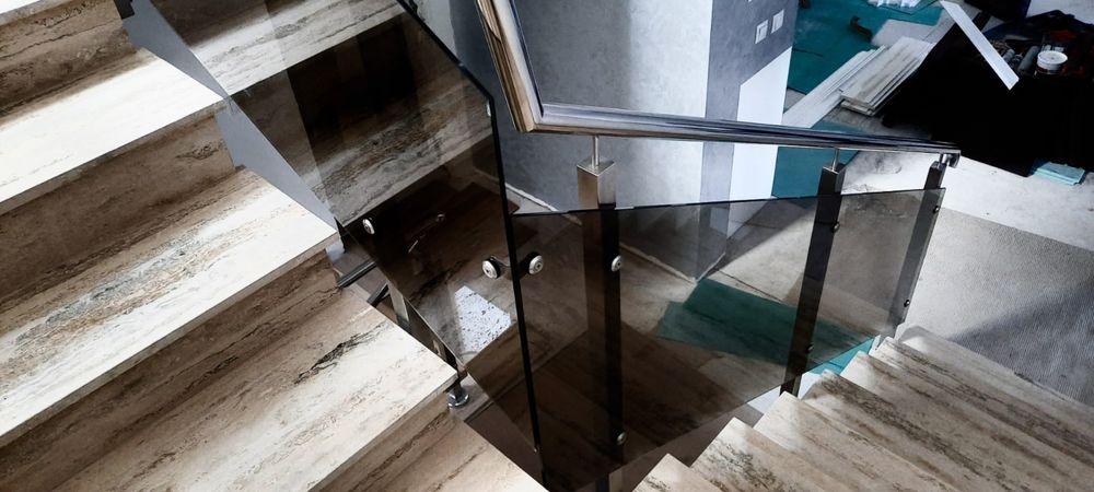 Balustrade din sticla