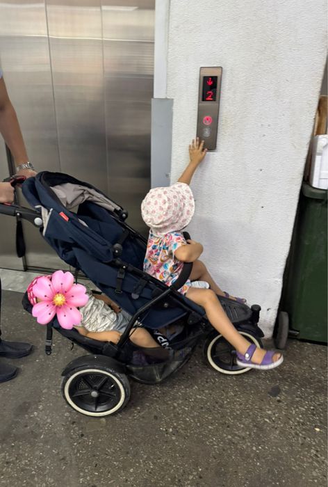 Коляска для погодок и двойни