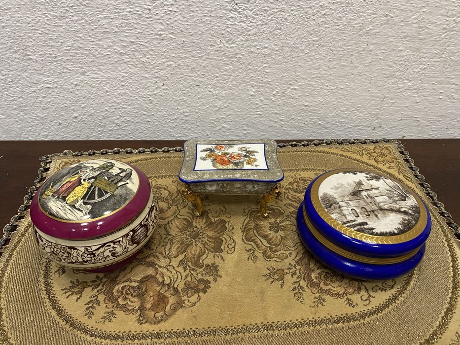 Колекционерски кутии за бижута от порцелан limoges