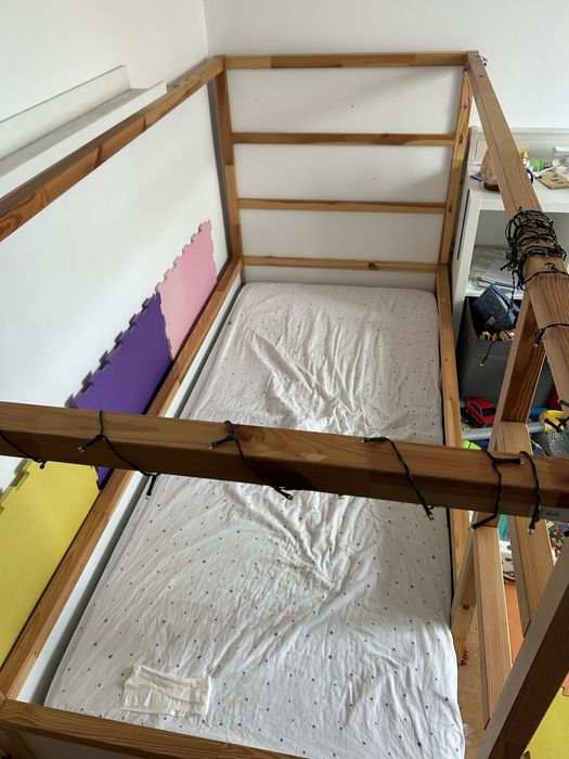 Pat kura ikea reversibil+saltea cadou