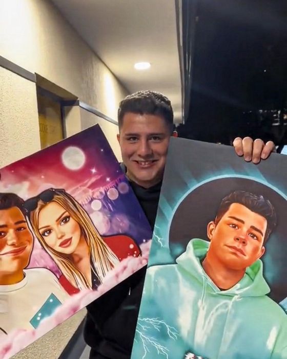 Caricaturi la comanda personalizate pentru evenimente cadou surpriza