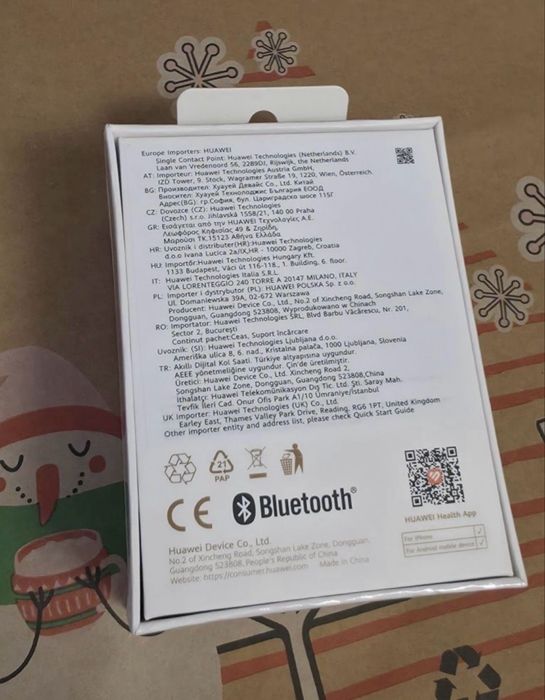 ЗАПЕЧАТАН Huawei watch FIT 4 A1 Гаранция 2027г. Black | Черен