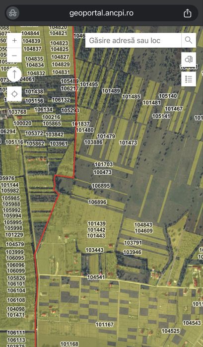 Teren 19 ari - Statiunea Climaterica Sambata - nr cadastral 106896