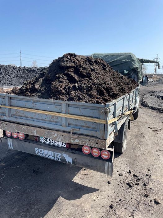 Перегной , чернозем отличного качества