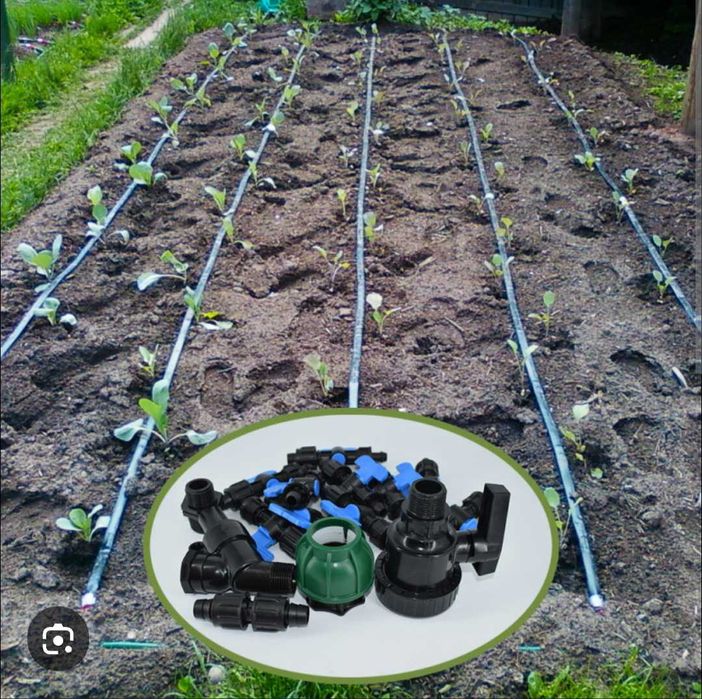 Изграждане на капково напояване и системи в парници градини и дворове