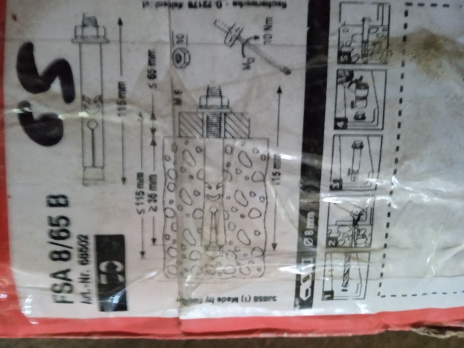 Шурупы и анкерные болты