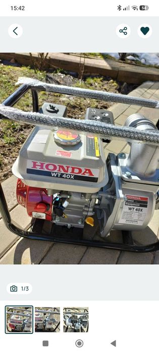 Motopompa VT40X și generator ECMT 7000 noi