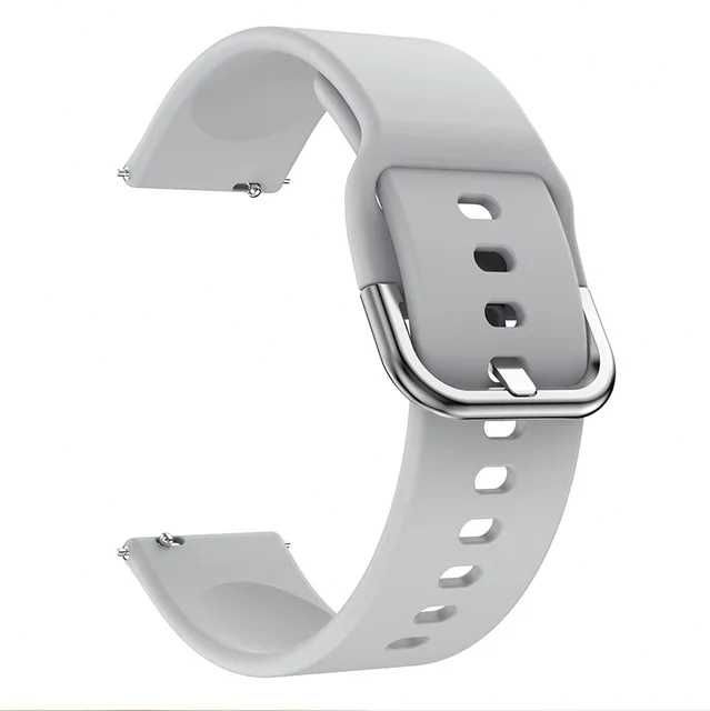 Curea silicon 20mm ceas Amazfit GTS 3/2/2e GTS 2 Mini/Pro GTR 42mm