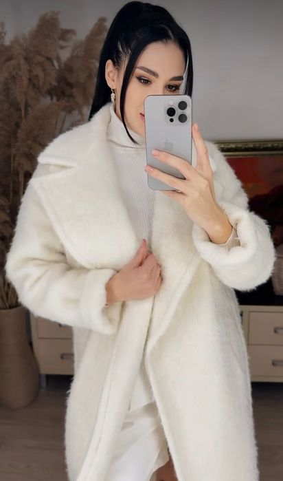 Geacă / Palton exclusiv, foarte călduros (S–M), stare impecabilă