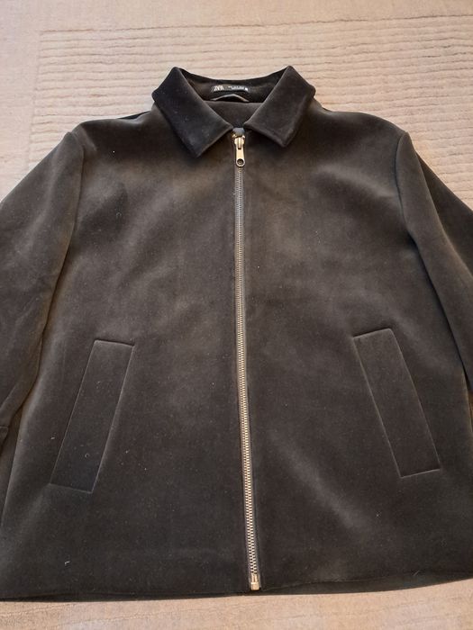 Geaca din catifea Zara,model Balmain,XL
