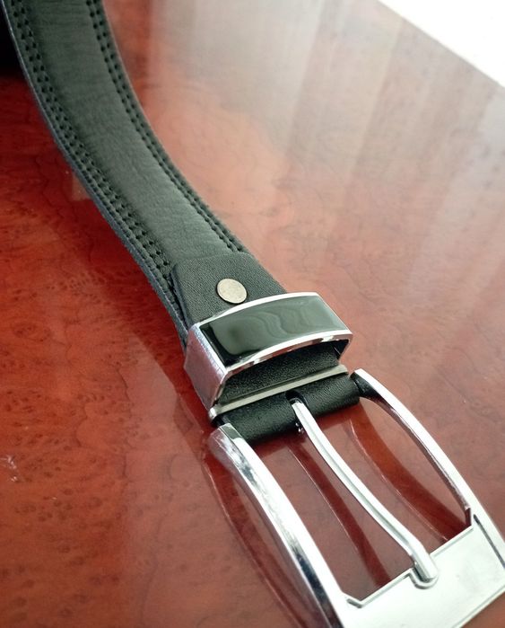 Ремень чистый кожаный